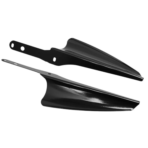 Carénage de déflecteurs vent fourche avant noir pour Road King, Street Glide et Electra Glide