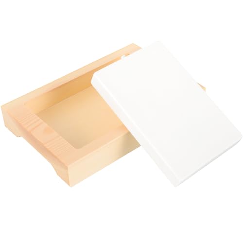 Bandeja japonesa rectangular para sushi con base de madera miniatura 1