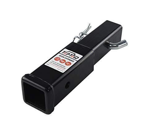 Toptow Trailer Hitch Receiver Tube Extenders,Hitch Extention for 2 Inches Hitch Receiver, 7 Inches Length