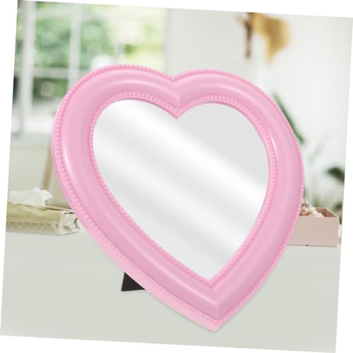 Espejo de maquillaje corazón 3 piezas Didiseaon miniatura 2
