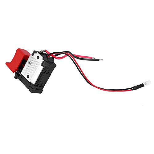 Miniatura 7 de YWBL-WH Interruptor de taladro eléctrico Velocidad ajustable CW/CCW Taladro Switchdriver 7.2V-24V DC 16A