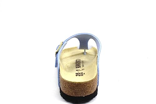 Image of Birkenstock Gizeh Dusty Blue Microfiber 9 US Womens