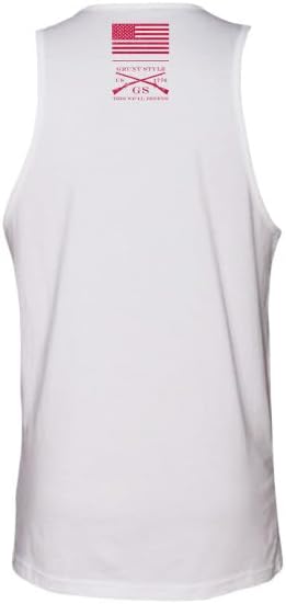 Grunt Style Seasoned Patriot Men's Tank - Image 3