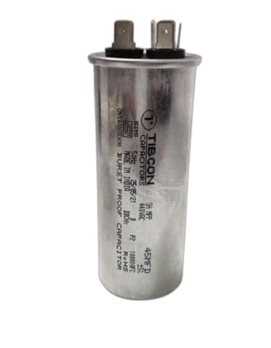 Image of TAQA 45+6 MFD 440V Tibcon Capacitor for Air Conditioner (Split & Window Air Conditioners) 1 Ton & 1.5 Ton & 2 Ton Air Conditioner