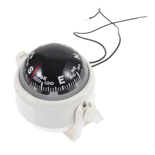 Toddmomy Car Dashboard Compass Vehicle Navigation Tool for Cars Boats Essential Direction for Outdoor Adventures Easy to Install and Use
