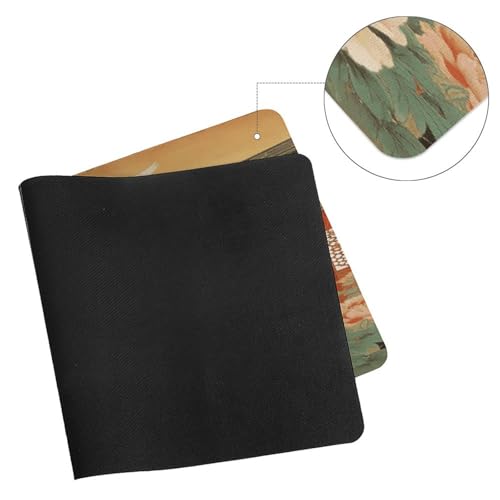 Cranes Dance in The Garden Desk Pad grande impermeable miniatura 7