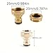 Brass Faucet Tap Connector Mixer Hose Adaptor Quick Connecter 1/2 3/4 Copper Coupling Adapter Garden Watering Fittings Tool