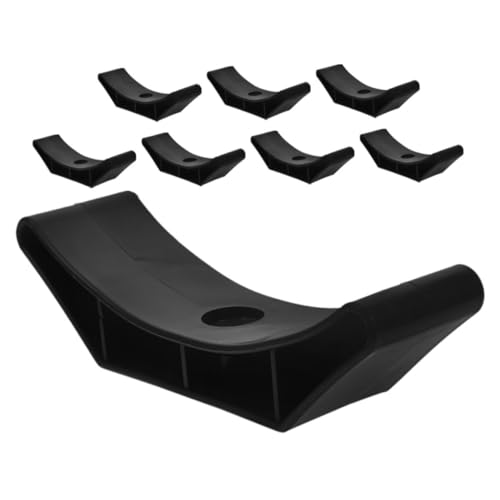 KOMBIUDA 8pcs Lightweight Dumbbell Holder Portable Rack for Floor Protection Easy to Dumbbell Accessories for Home and Gym Use Noise Dampening Design