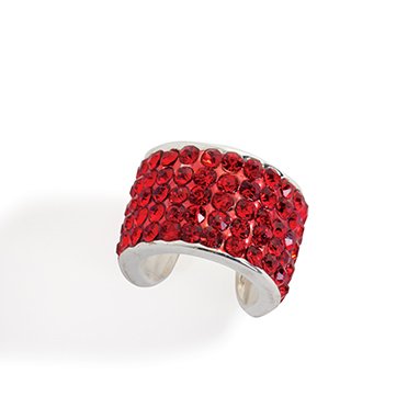 Devine Medical CharMED Crystal Stethoscope Charm, Cherry