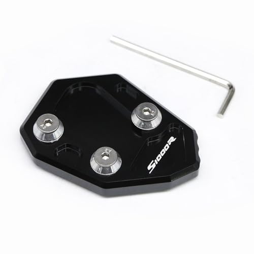 Plaque d'extension pour S1000R béquille moto évite la chute sur sol meuble