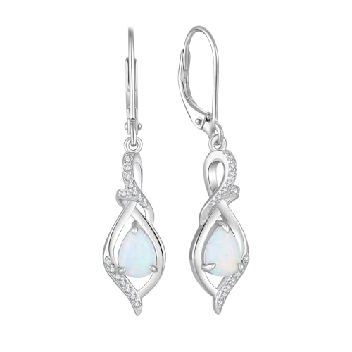 Boucles d'oreilles opale et pierre de naissance pour illuminer vos tenues de fête