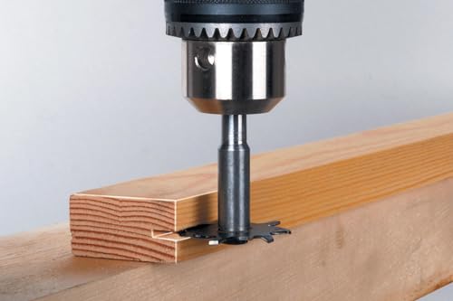 wolfcraft Schlitzfräser WS ø30 mm I 3264000 I WS-Fräser aus Werkzeugstahl zum Fräsen in Hart- und Weichholz