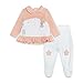 Tuc Tuc Conjunto TUNDOSADO Largo Con PIES NIÑA Rosa Luna LLENA FW21 Ensemble Long avec Pieds pour Fille Rose Lune Pleine, 0-3 Mois Bébé garçon