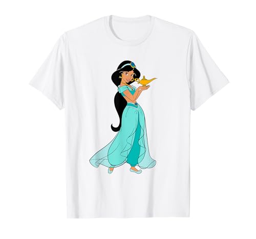 Disney Aladdin Princess Jasmine and Magic Lamp 90s T-Shirt T-Shirt