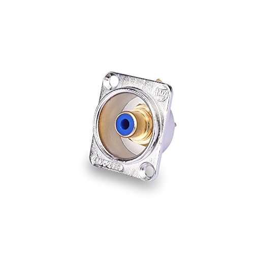 Image of MX RCA FEMALE CONNECTOR IDEAL FOR AUDIO SUBWOOFER SPEAKER HOME THEATER ETC