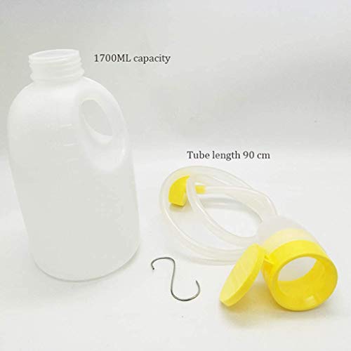 OOCOME Mictórios portáteis para homens à prova de vazamentos, garrafas masculinas de mictório com tu