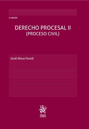 Derecho Procesal II (Proceso Civil) 3ª Edición: 1 (Manuales de Derecho Procesal)