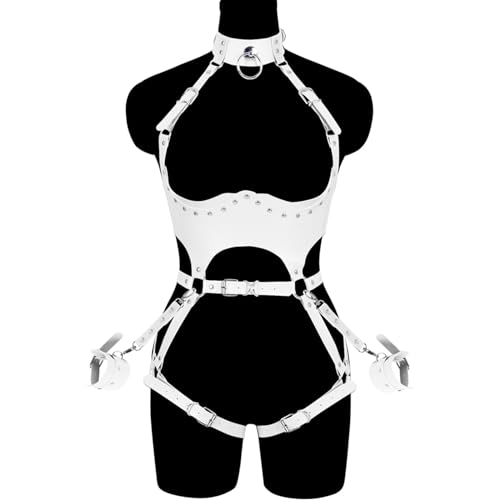 Image of Women Punk Belts Body Goth Belt BDSM Lingerie Bondage Kit