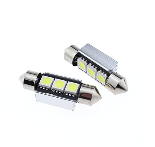Lámparas LED C5W 6418 36mm 4 unidades Blanco Xenón miniatura 6