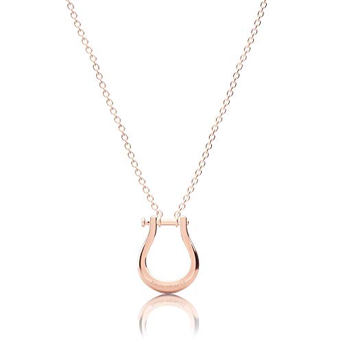 Preisvergleich Produktbild PAUL HEWITT Halskette Damen Shackle aus Edelstahl in Roségold