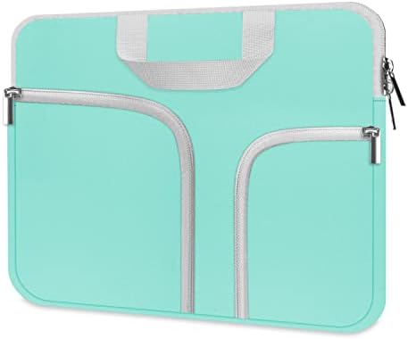 HESTECH Tablet Sleeve Case Ipad Carrying Bag for Ipad 2022 10th Generation New/Chromebook Duet 10.1"/10.2-inch IPad/11 10.5 New IPad Pro/Samsung Galaxy Tab 10.1 S6 Lite,S7 with Smart Keyboard,Green