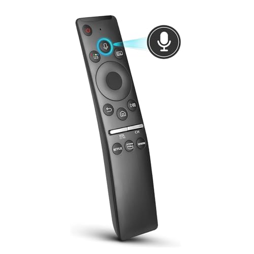 Image of Lambcare Voice Remote Compatible for Samsung Smart TV QLED UHD Frame Curved Solar 4K Q60 Q70 Q80 Q90 8 Series 9 Series TU8000 AU8000 Voice Remote Control Replacement 1 Pc