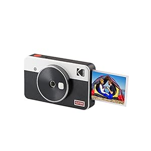 KODAK Mini Shot 2 Retro 4PASS 2-in-1 instant camera en fotoprinter (5,3 x 8,6 cm) 8 vellen, wit