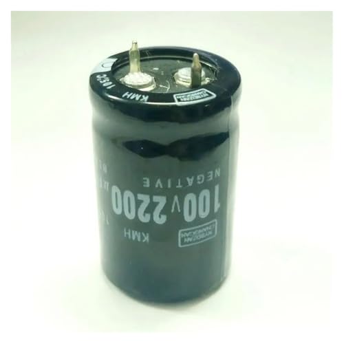 Condensateur 2200uF 100V 22x35mm électrolytique snap-in pour alimentation continue