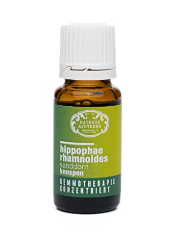 RATHAUS APOTHEKE WIEN extracto concentrado de brote - gemmoterapia - Hippophae rhamnoides - El espino amarillo - 15 ml