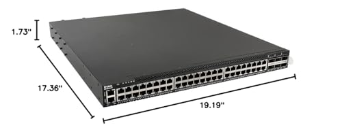 Image of D-Link 54-Port 10G Gigabit Smart Managed Ethernet Switch | 48 10G + 6 40G /100G QSFP+ QSFP28 Ports | L3 | Front to Back Airflow (DXS-3610-54T /SI)