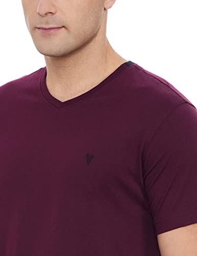 Image of Van Heusen Men Athleisure Smart Tech T-Shirt - Easy Stain Release, Anti Stat, Ultra Soft