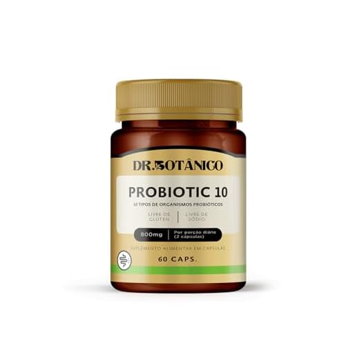 PROBIOTIC 10 800MG 60 CAPS - DR. BOTÂNICO