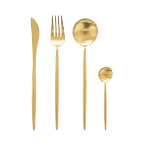 ASumPio Gold Besteckset, 48-Teilig
