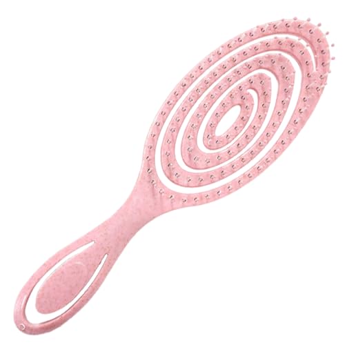 Cepillo Pelo Antirotura, Cepillo Pelo Rizado, Peine Antitirones, Cepillo Pelo Antitirones, Masajeador Peine Desenredante, para desenredar y peinar sin esfuerzo, Seco y Mojado, Pelo Liso y Rizado