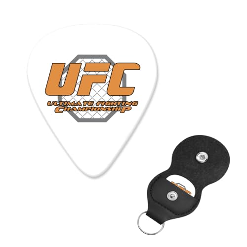 ギターピック 6枚セット UFC 究極格闘技 MMA guitar pick ギターぴっく フィンガーピック 指サムピックセット プレクトラム エレキギターピック き練習用 携帯便利 ティアドロップ型 フィンガー保護 耐久性 初心者 音楽愛好家