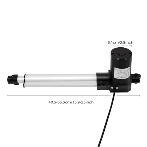 Accionamiento lineal de 6000 N y 230 mm con motor de 220 V para camas eléctricas 3
