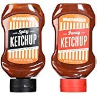Ketchup Variety Pack Whataburger Spicy Ketchup & 1 Whataburger Original Ketchup - PACK OF 4