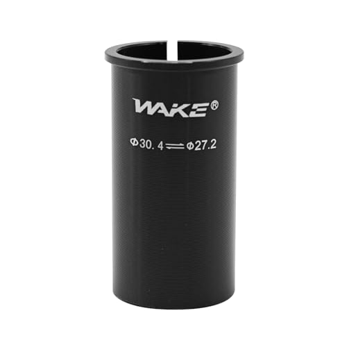 Bike SeatPost Adapter Shim, 25.4/27.2/28.6/30.4/30.8/31.6/33.9/34.9mm, 60mm Length Bicycle Seat Post Tube Adapter, Seatpost Reducing Sleeve Shim for Mountain Bike,Road Bike,MTB,BMX (27.2mm to 30.4mm)