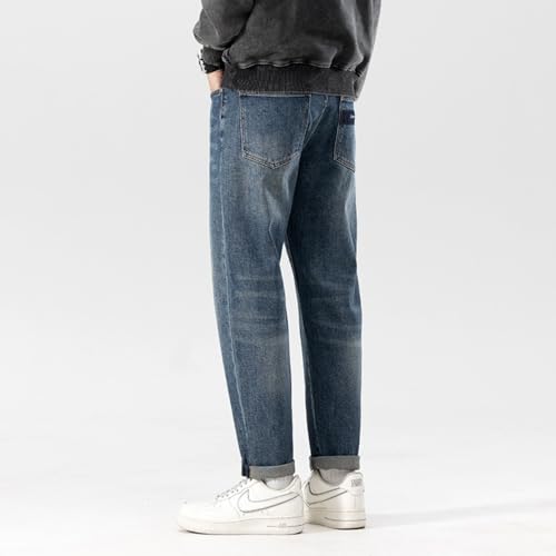 Jeans Pants Trousers Denim Spring and Autumn Loose Micro Harun Men's Classic Stretch4