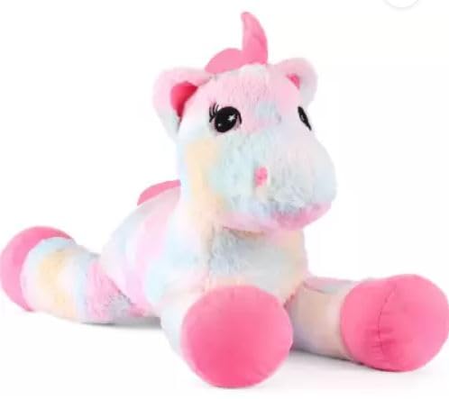 Image of Storescent Soft Toys for Kids, Stuffed Animal Plush Soft Toys for Boys and Girls | Plushie Toy (Pink Unicorn)