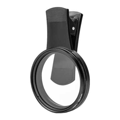 Filtro polarizador circular de lente con cristal de alta fidelidad y clip de ajuste preciso