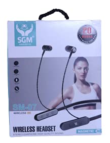 SGM SM-07 Wireless Headset : Amazon.in 