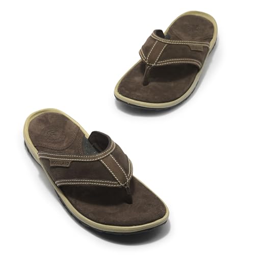 Image of Woodland Men's Leather Slippers