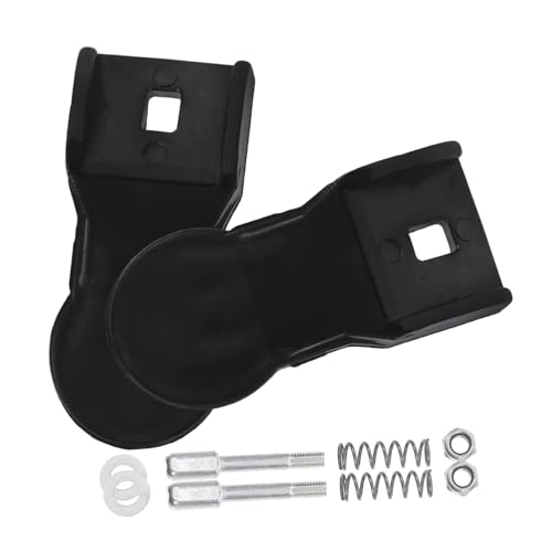 BUTIFULSIC 2pcs Power Wheelchair Folding Backrest Frame for Senior Easy Install Electric Wheelchair Accessory