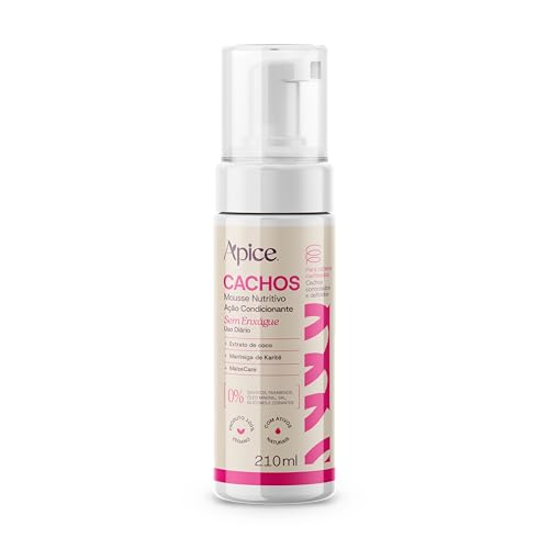 Mousse Nutritivo Cachos 210 Ml - Nova Fragrância