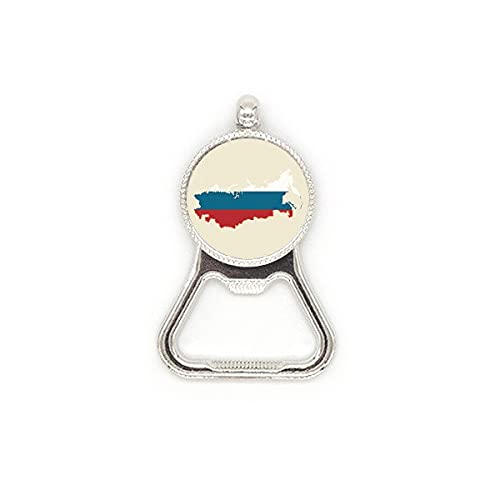 Décapsuleur acier inoxydable Russie gravé pour collectionneur de limonadier et décapsuleur plat