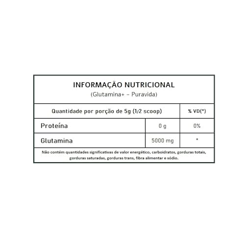 Glutamina Mais Puravida 300gr