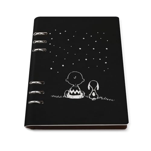 スヌーピー ルーズリーフ さらさら書ける メモ帳 ダイアリー ノート キャンパスノート 用途別 日記 A5 日記帳