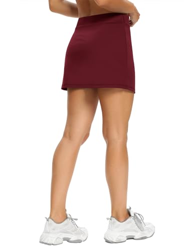 Image of LouKeith Tennis Skirts for Women Golf Athletic Activewear Skorts Mini Summer Workout Running Shorts with Pockets
