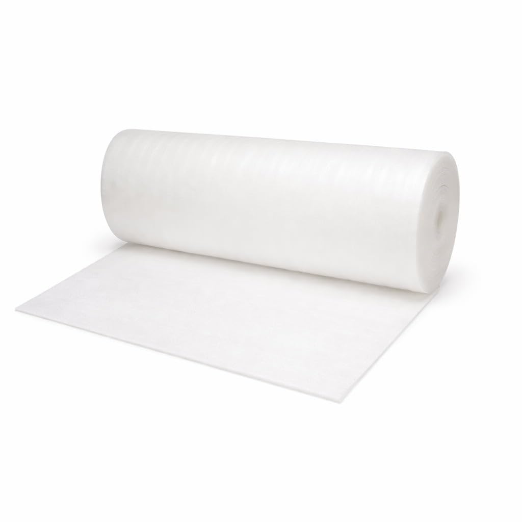 TELECAJAS | 40 Rollos Foam 50 cm x 10 m de 2 mm de espesor | Material: Espuma de polietileno | Pack de 40 bobinas